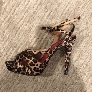 Betsey Johnson Leopard Shoes
